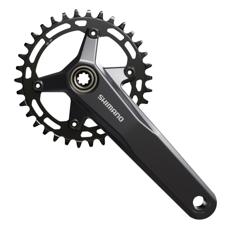 SHIMANO Stred FC-MT520 170mm 34z. 12-k. dvojdielny čierny bez ložísk