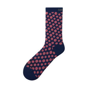 SHIMANO Ponožky Shimano Original TALL 2019 modro-ružové L-XL (45-48)