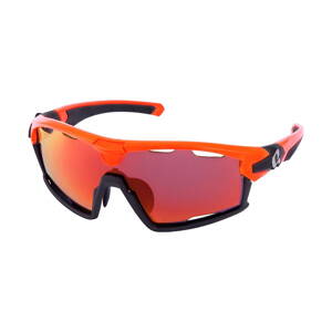 HQBC Okuliare QERT PLUS FF reflex oranžové + HD sklo+rámik