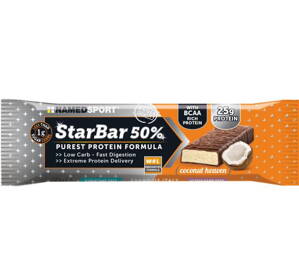 NAMEDSPORT Tyčinka STARBAR 50% proteinová kokos