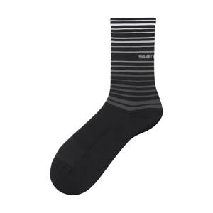 SHIMANO Ponožky ORIGINAL TALL čierno/biele L-XL (45-48)