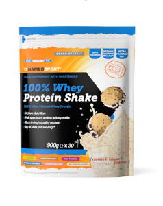 NAMEDSPORT Nápoj proteinový 100% WHEI PROTEIN cookie-krém 900g
